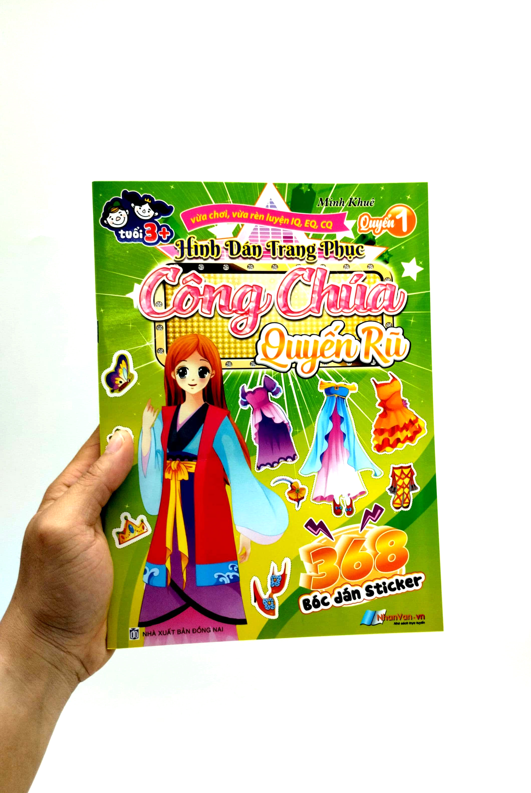 bộ 368 bóc dán sticker - hình dán trang phục công chúa - quyển 1 - quyến rũ