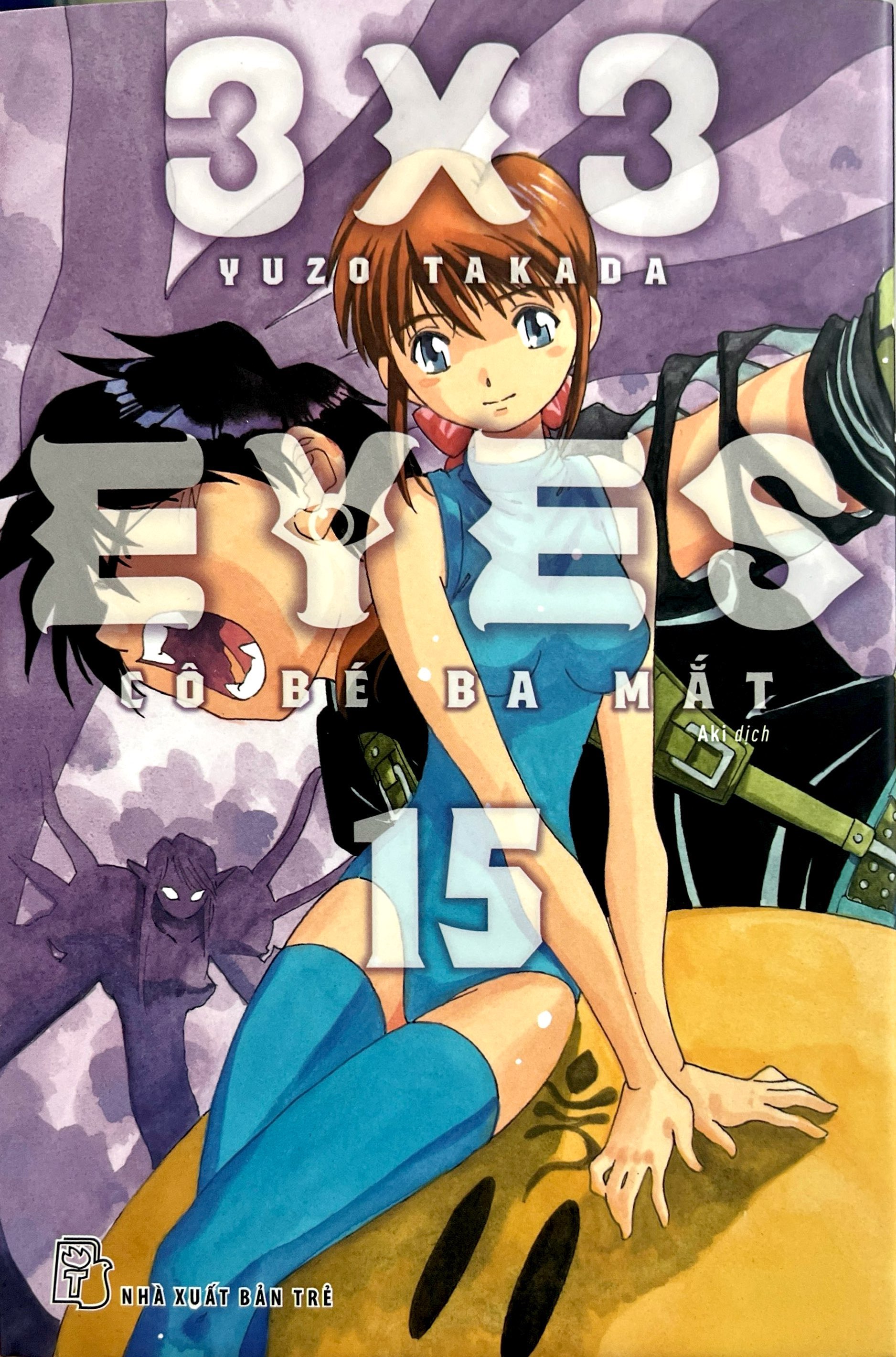 Bo
						
										
										3x3 Eyes - Co Be Ba Mat - Tap 15 - Tang Kem Card Giay