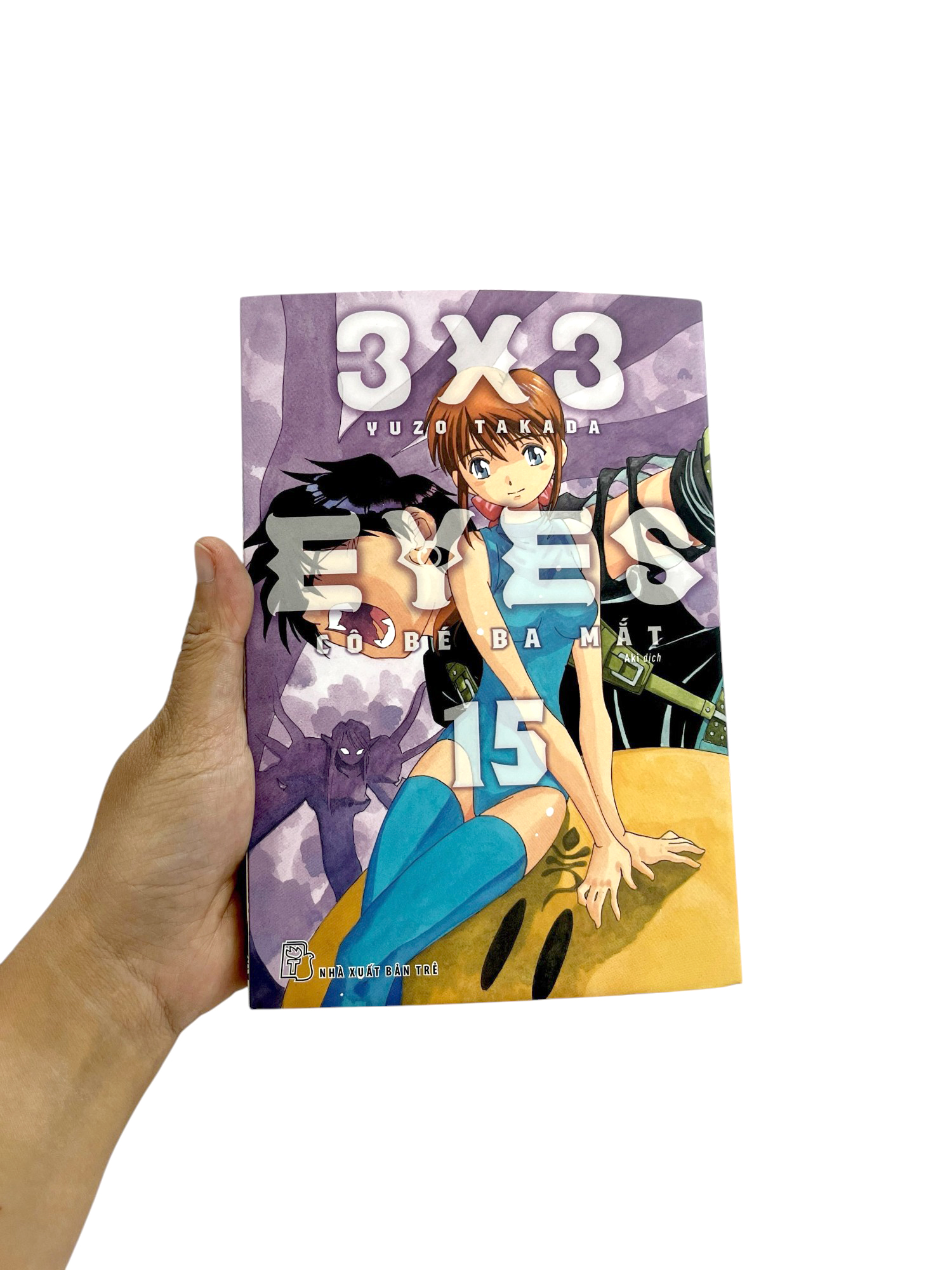 Bo
						
										
										3x3 Eyes - Co Be Ba Mat - Tap 15 - Tang Kem Card Giay