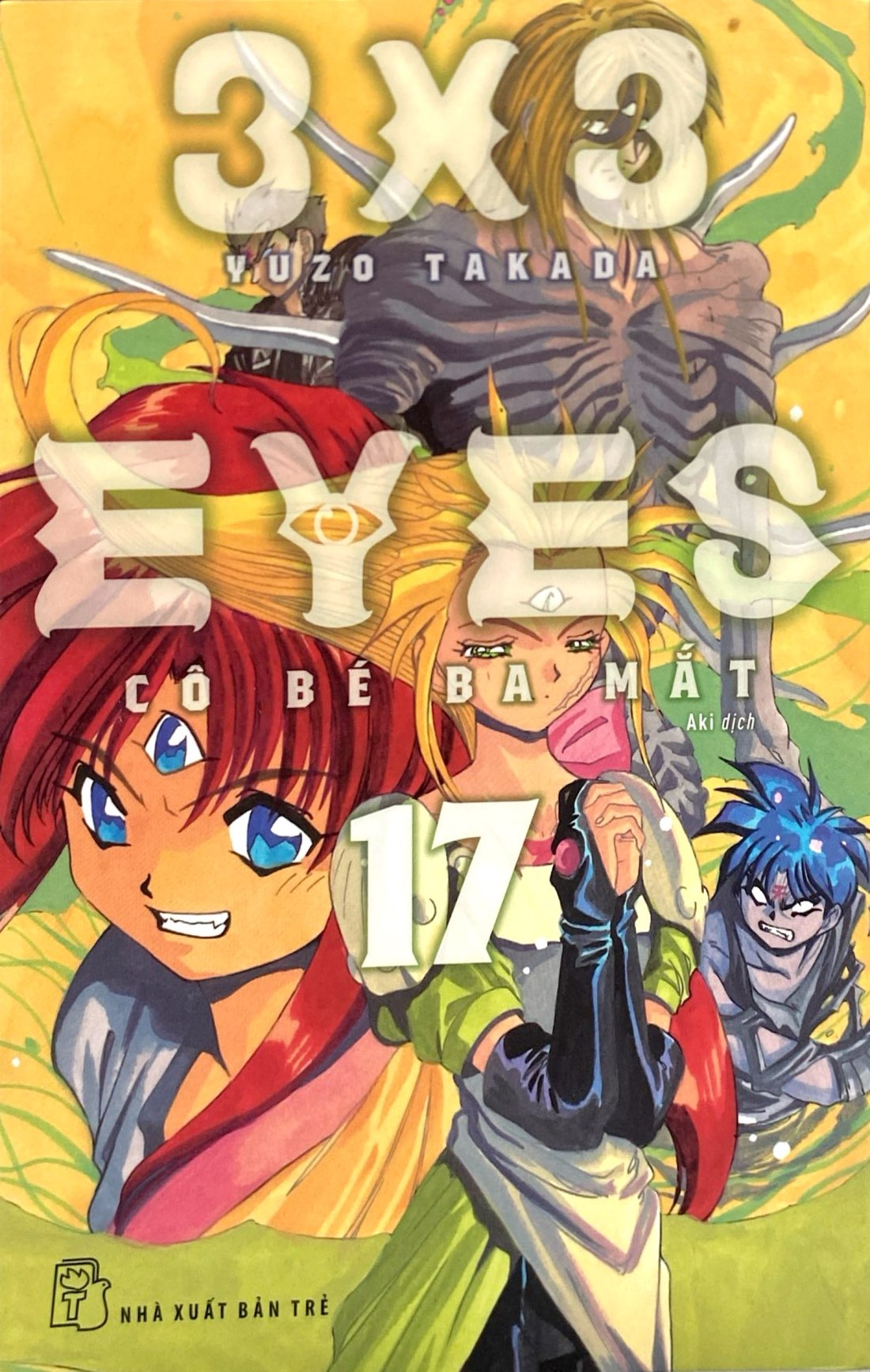 Bo
						
										
										3x3 Eyes - Co Be Ba Mat - Tap 17 - Tang Kem Card Giay