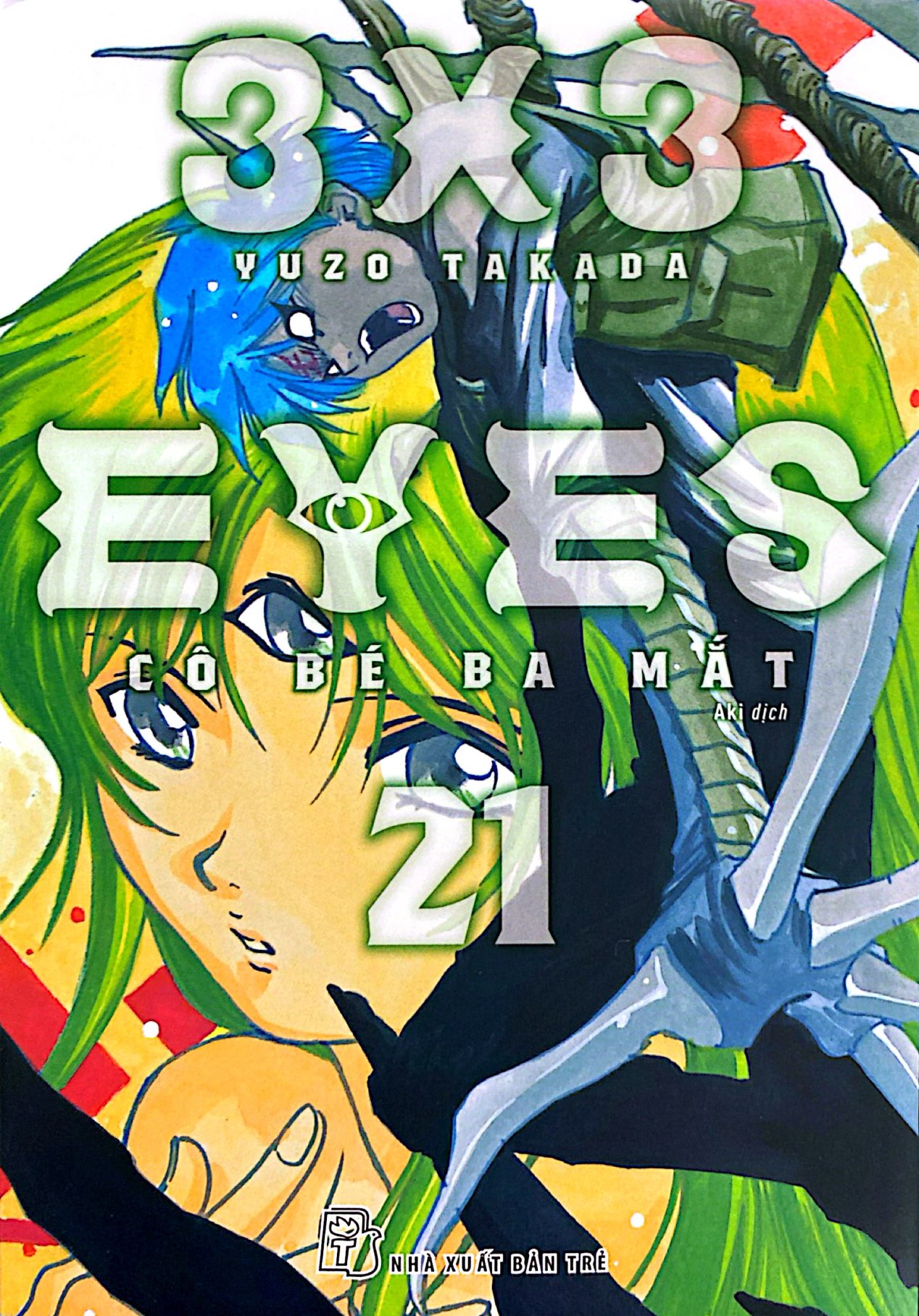 Bo
						
										
										3x3 Eyes - Co Be Ba Mat - Tap 21 - Tang Kem Card Giay