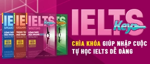 bộ 4 cuốn ielts key – công thức học nhanh ielts (bộ sách luyện thi ielts đầu tiên có hướng dẫn và giải đáp chi tiết)