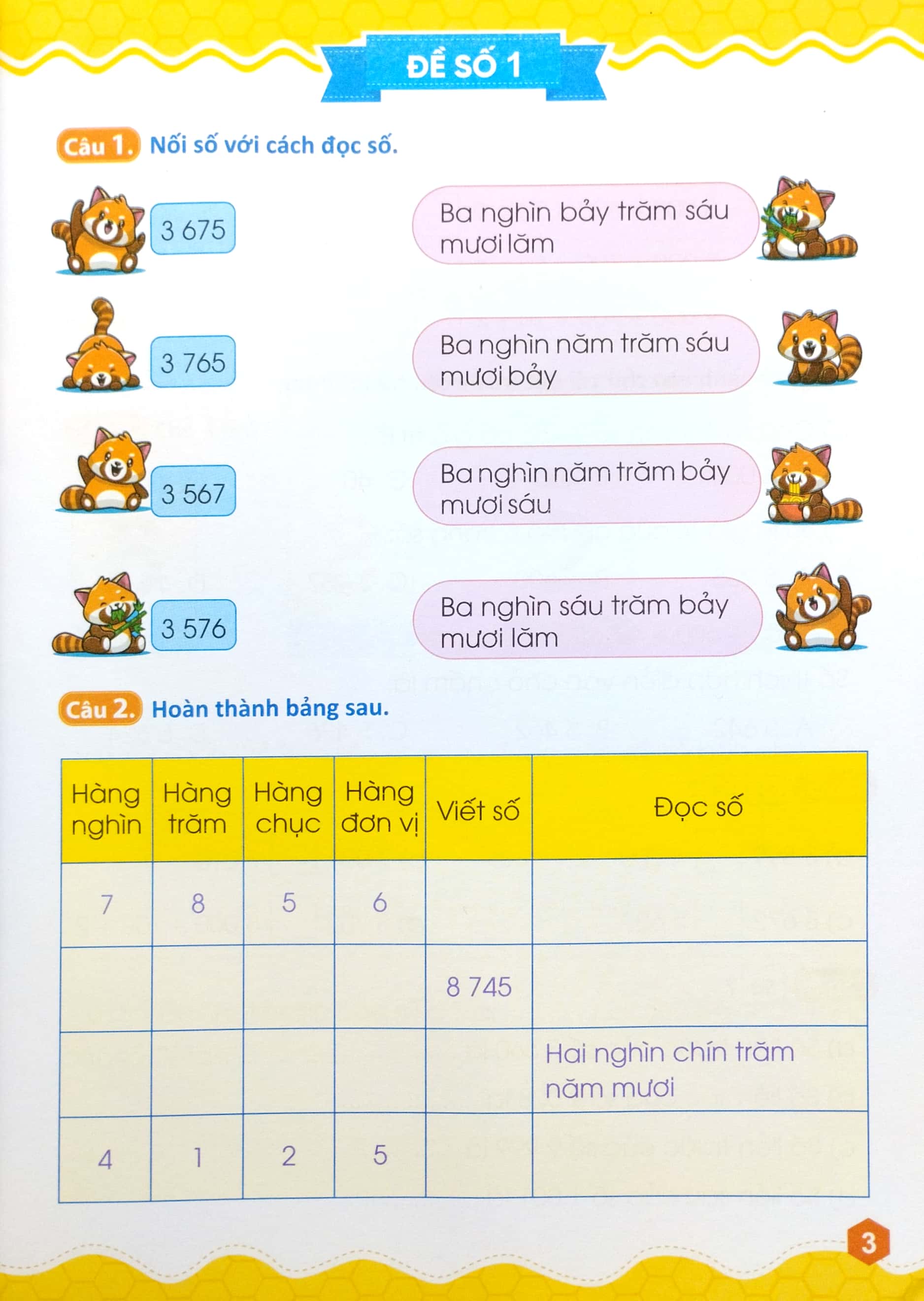 bộ 45 đề ôn luyện và kiểm tra toán 3 - tập 2 (biên soạn theo chương trình giao dục phổ thông mới)