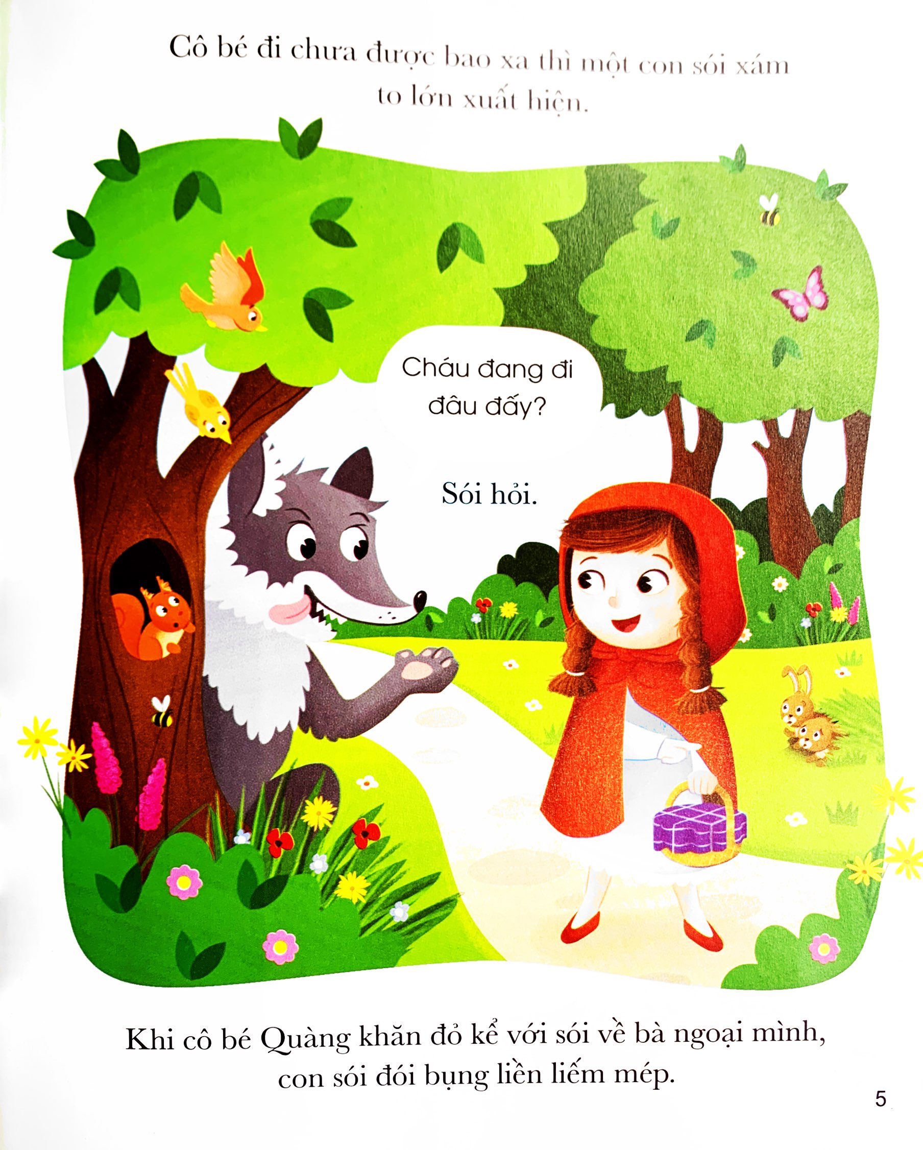 bộ 5 phút đọc truyện cùng con yêu - cô bé quàng khăn đỏ và những truyện cổ tích kinh điển khác