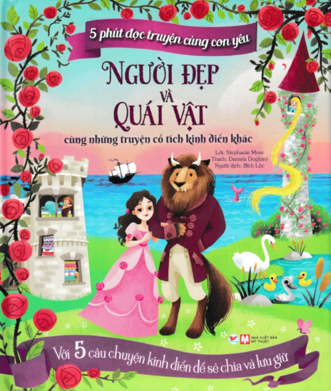 bộ 5 phút đọc truyện cùng con yêu - người đẹp và quái vật