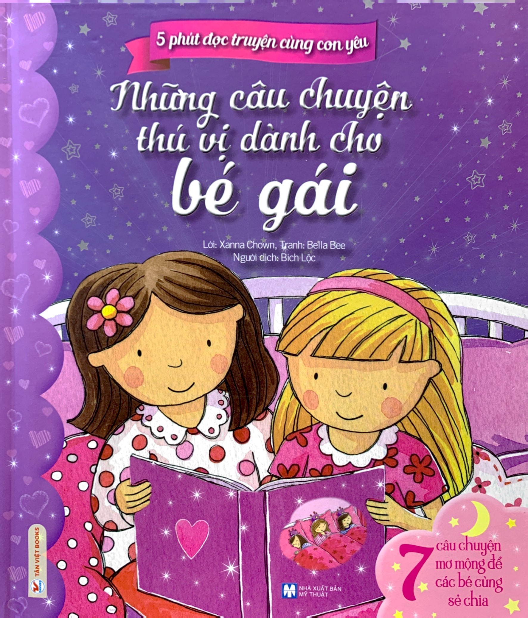 bộ 5 phút đọc truyện cùng con yêu - những câu chuyện thú vị dành cho bé gái