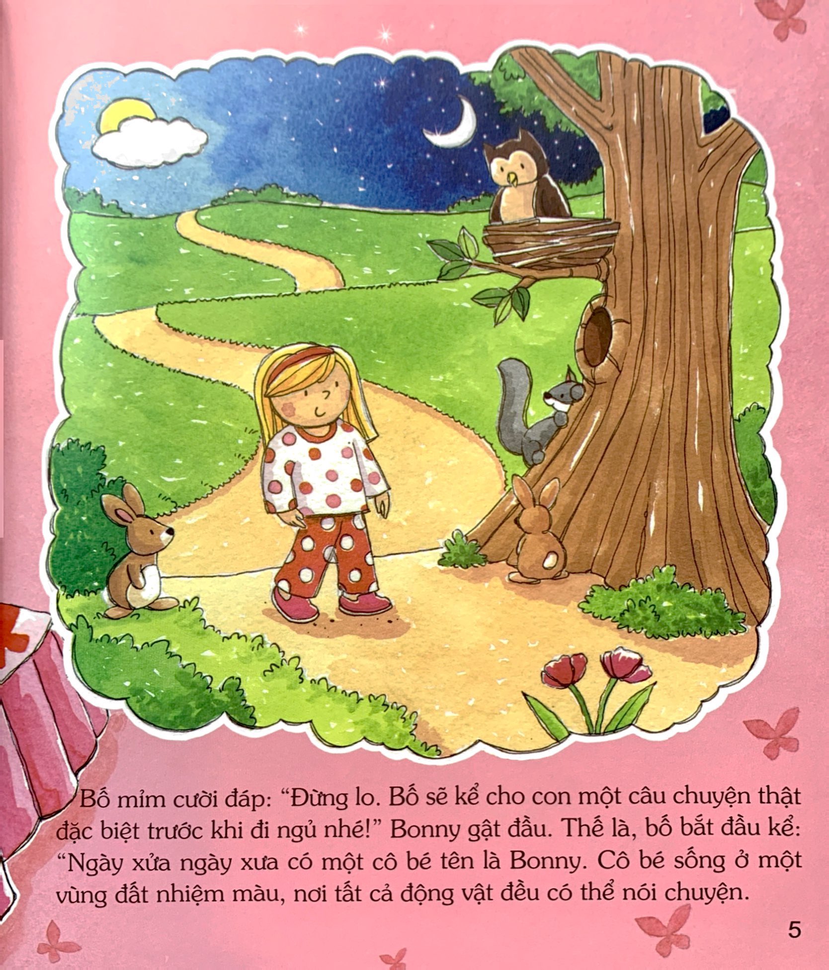 bộ 5 phút đọc truyện cùng con yêu - những câu chuyện thú vị dành cho bé gái