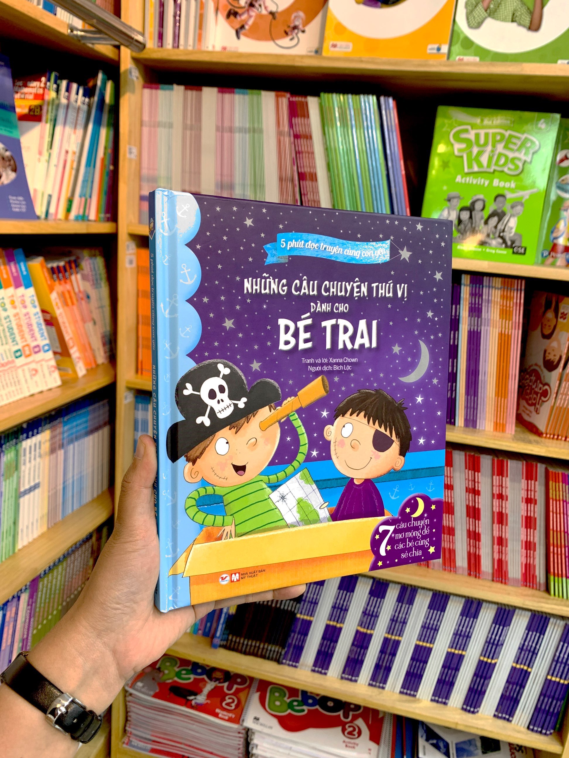 bộ 5 phút đọc truyện cùng con yêu - những câu chuyện thú vị dành cho bé trai