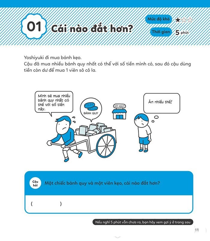 bộ 5 phút tư duy logic - tập 1: nhập môn