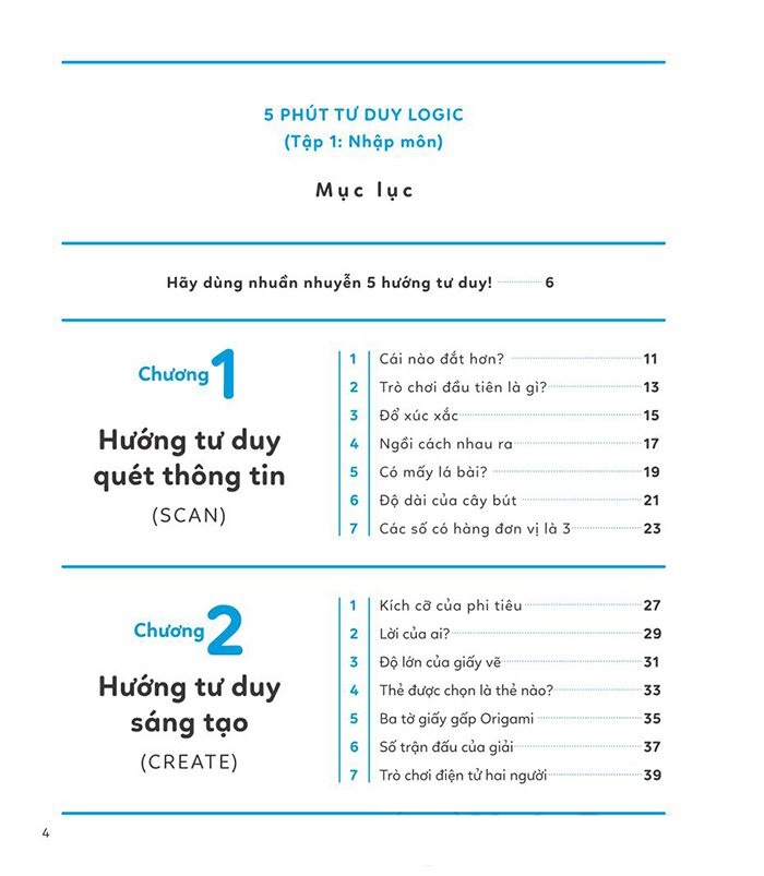 bộ 5 phút tư duy logic - tập 1: nhập môn