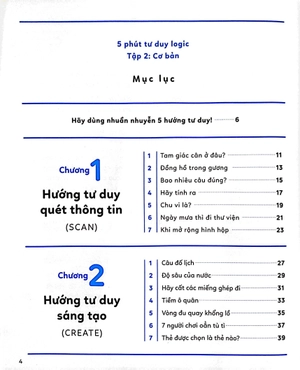bộ 5 phút tư duy logic - tập 2 (cơ bản)