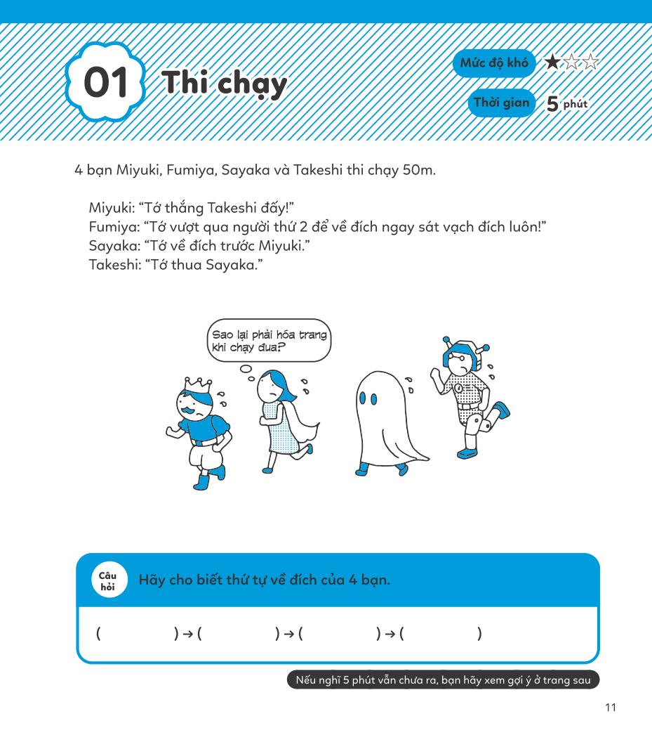 bộ 5 phút tư duy logic - tập 3: nâng cao