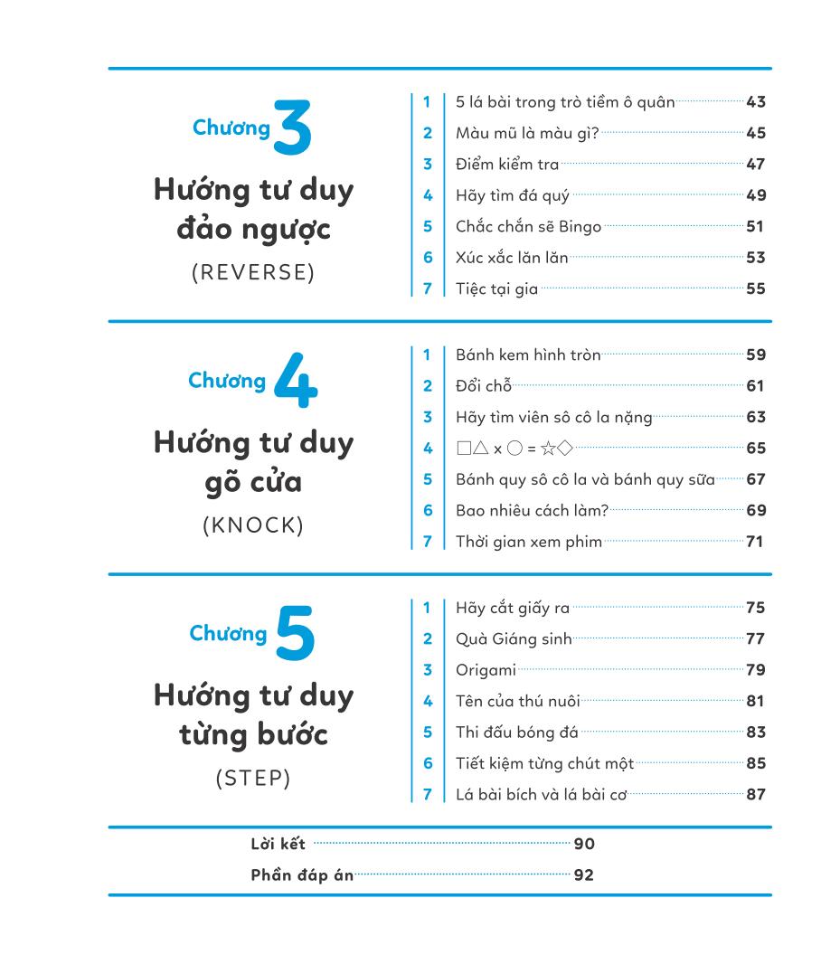 bộ 5 phút tư duy logic - tập 3: nâng cao