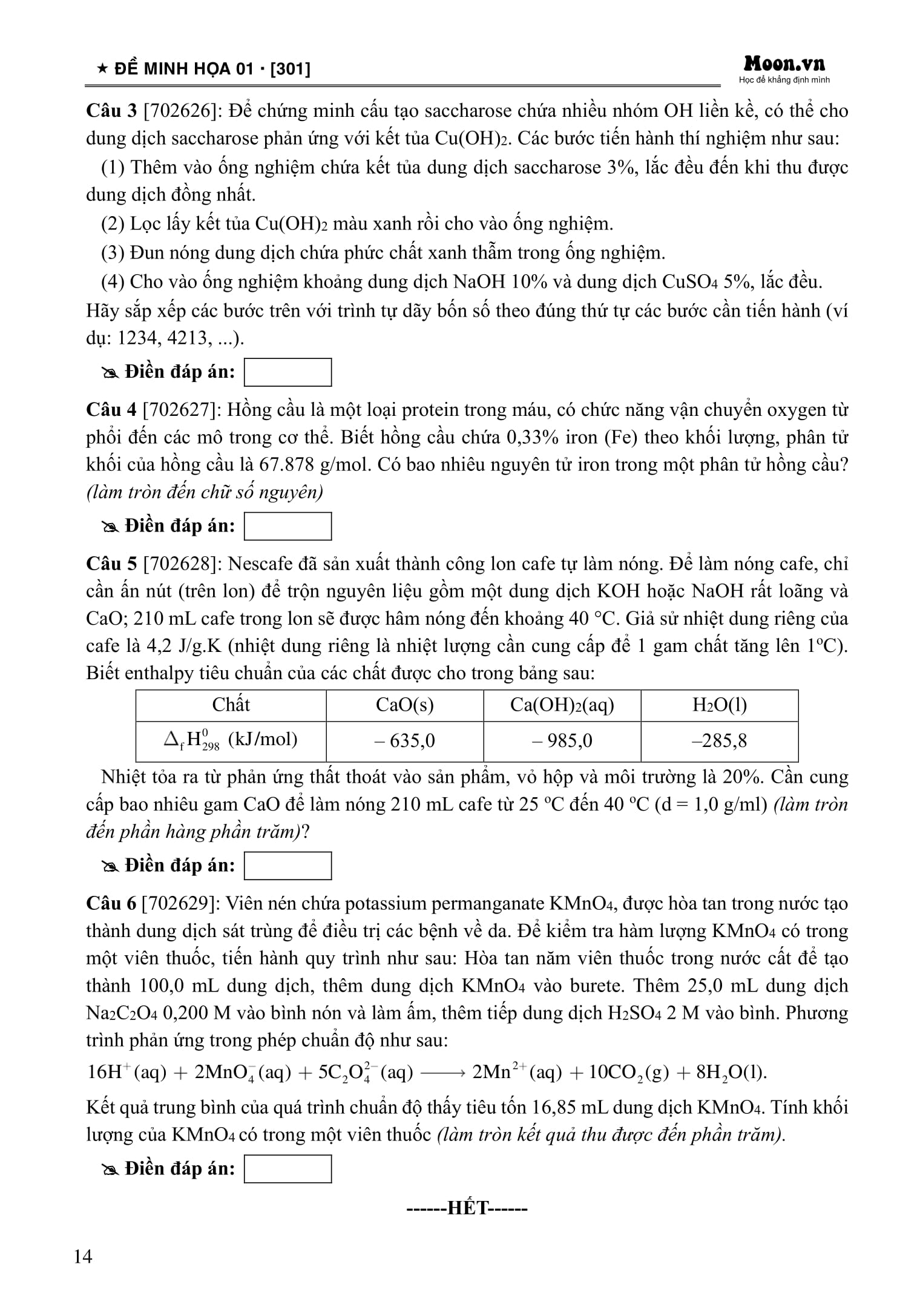 Bo
						
										
										50 De Minh Hoa Tot Nghiep THPT 2025 - Mon Hoa Hoc