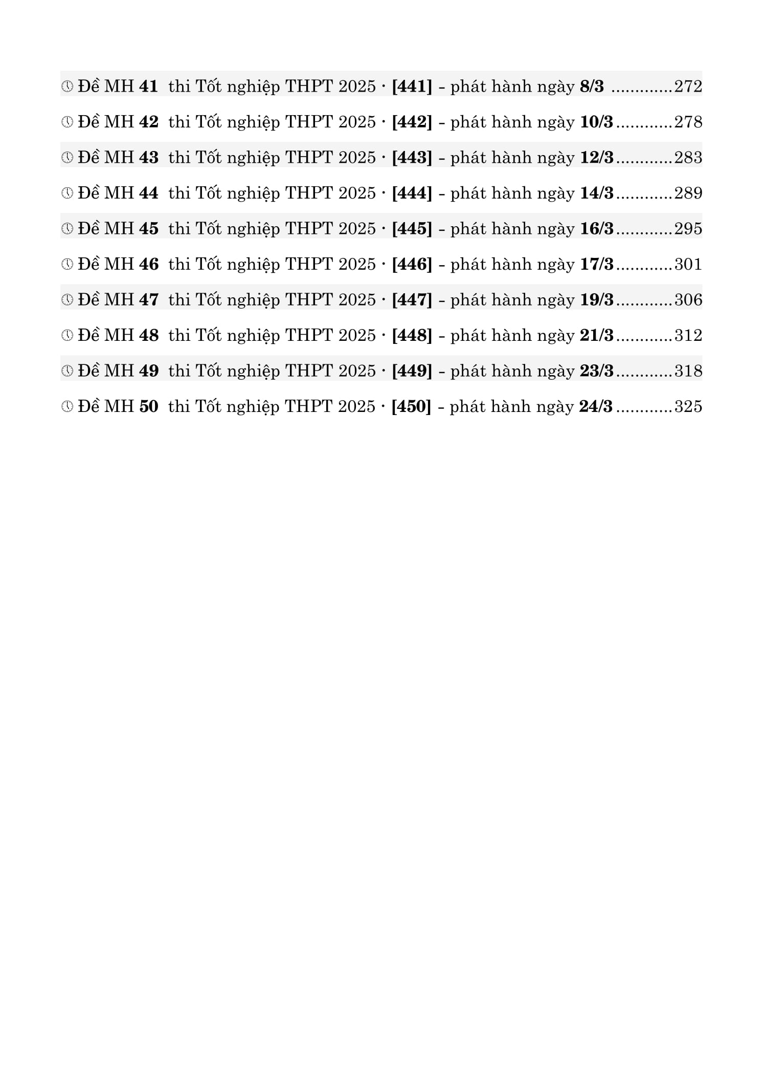 Bo
						
										
										50 De Minh Hoa Tot Nghiep THPT 2025 - Mon Sinh Hoc