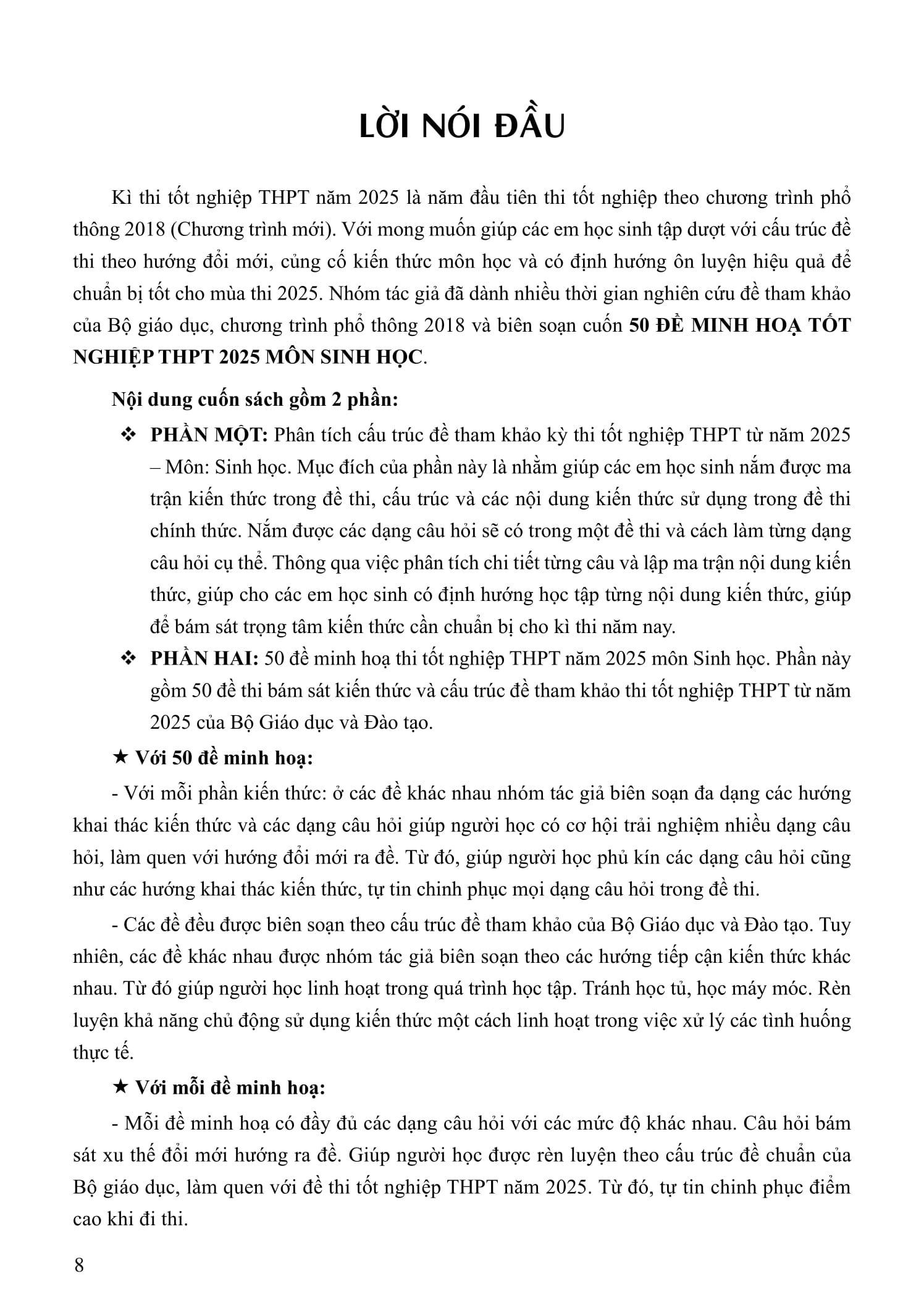 Bo
						
										
										50 De Minh Hoa Tot Nghiep THPT 2025 - Mon Sinh Hoc