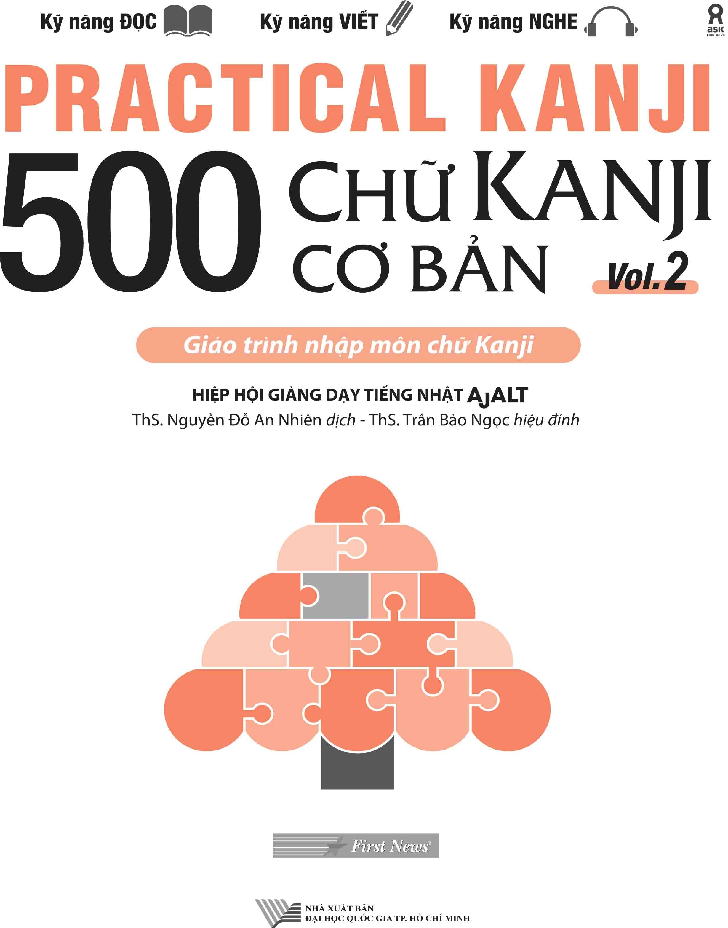 bộ 500 chữ kanji cơ bản vol.2