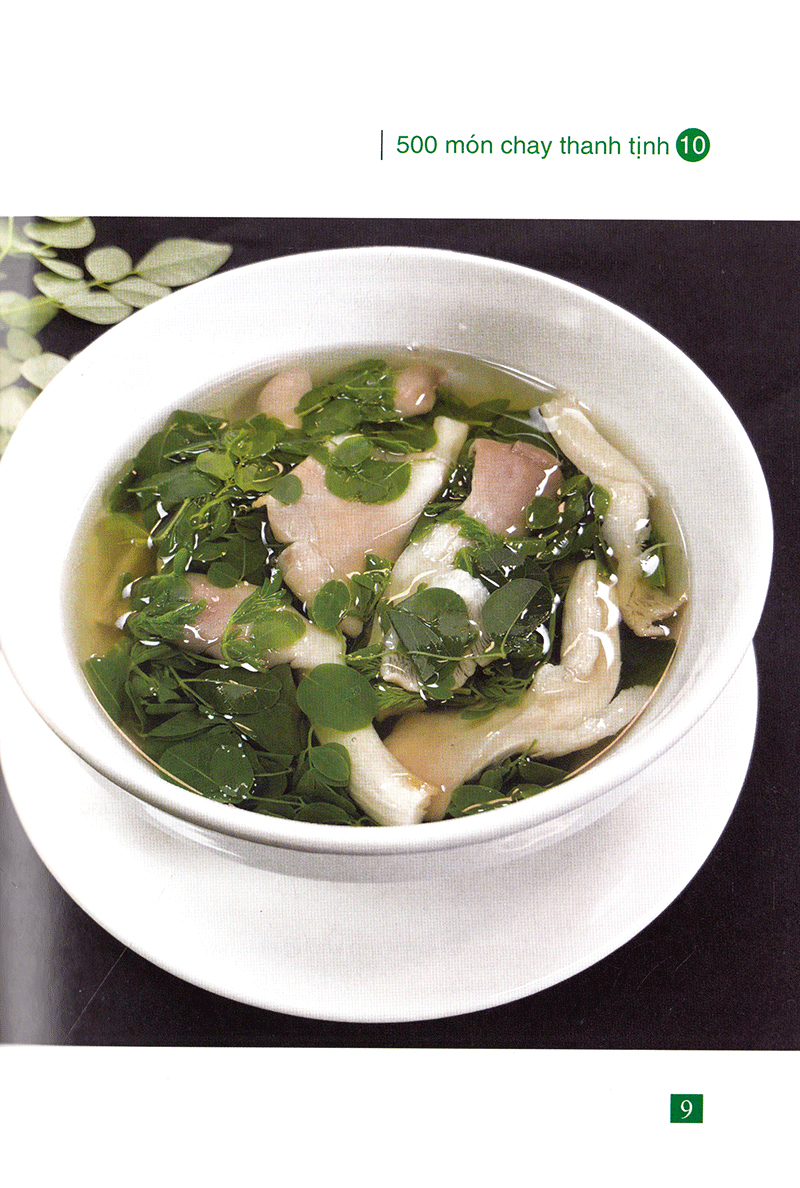 bộ 500 món chay thanh tịnh - tập 10