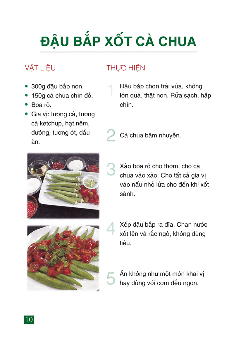 bộ 500 món chay thanh tịnh - tập 10