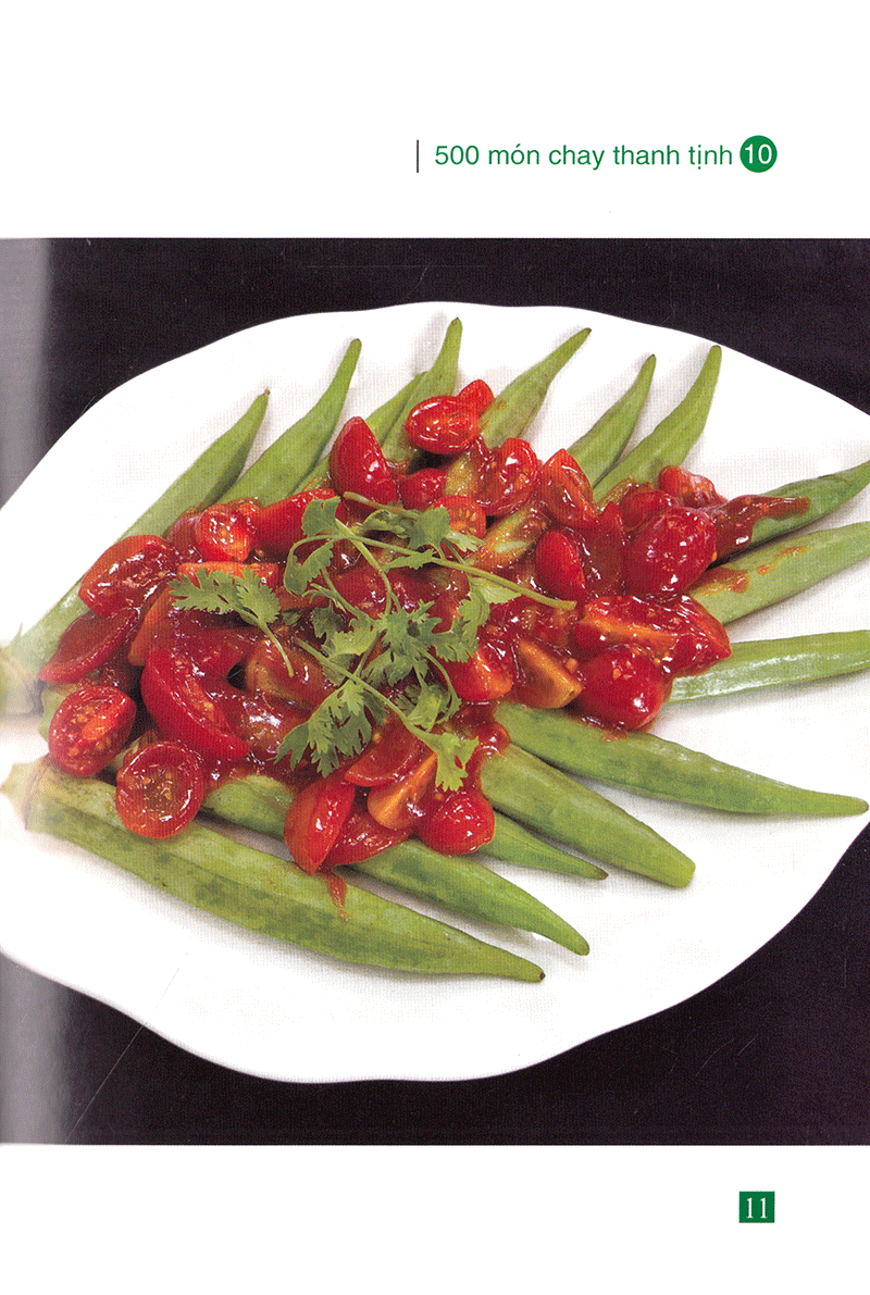 bộ 500 món chay thanh tịnh - tập 10