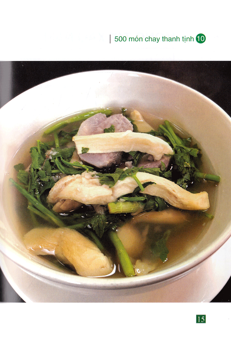 bộ 500 món chay thanh tịnh - tập 10