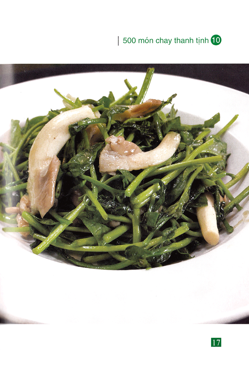 bộ 500 món chay thanh tịnh - tập 10