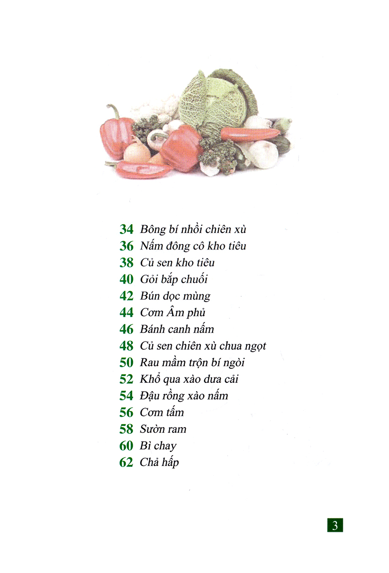 bộ 500 món chay thanh tịnh - tập 10