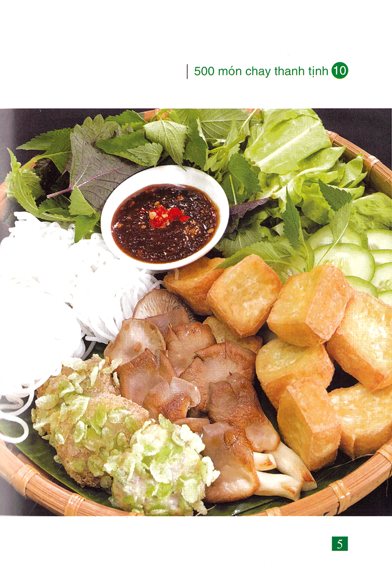 bộ 500 món chay thanh tịnh - tập 10