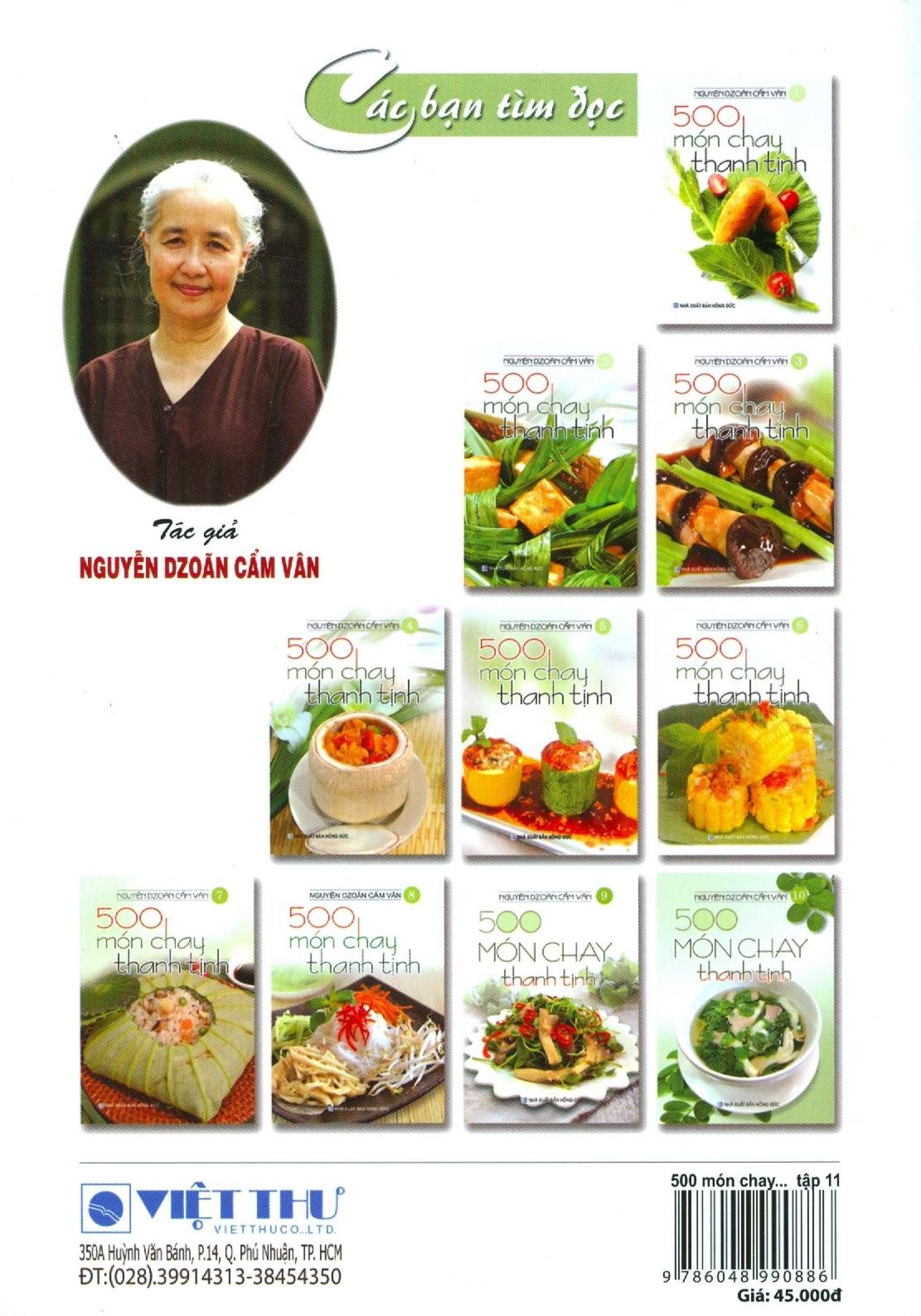 bộ 500 món chay thanh tịnh - tập 11