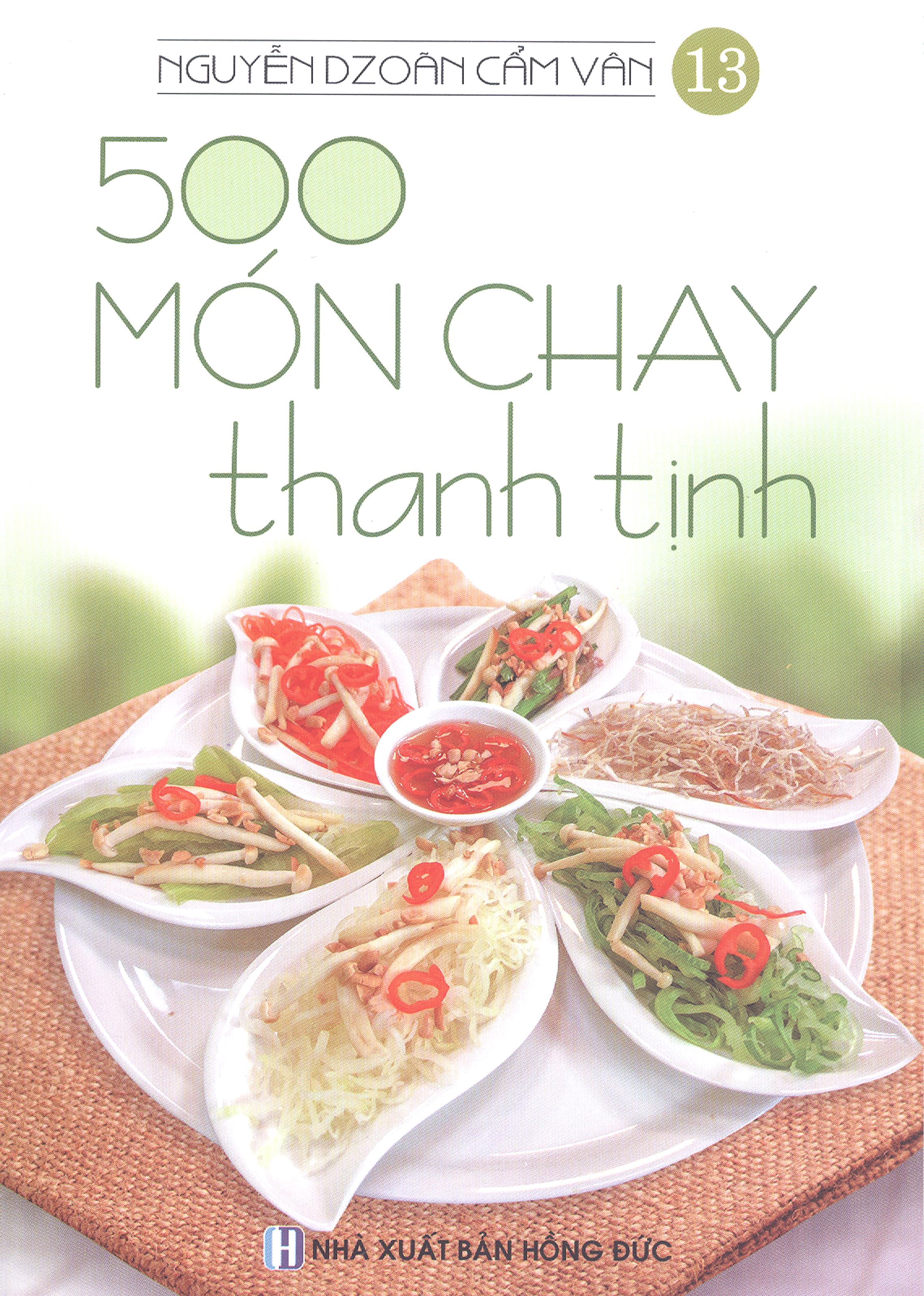 bộ 500 món chay thanh tịnh - tập 13