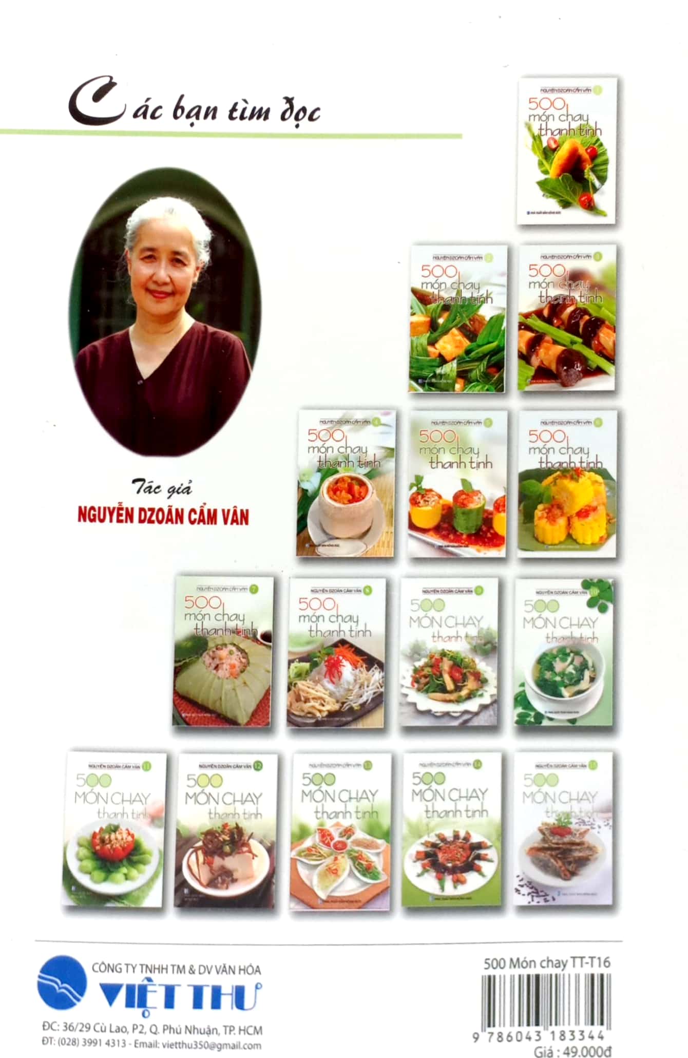 bộ 500 món chay thanh tịnh - tập 16