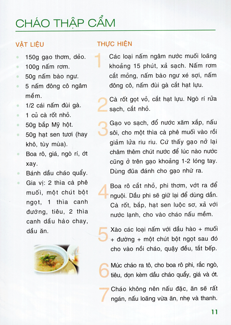 bộ 500 món chay thanh tịnh - tập 2