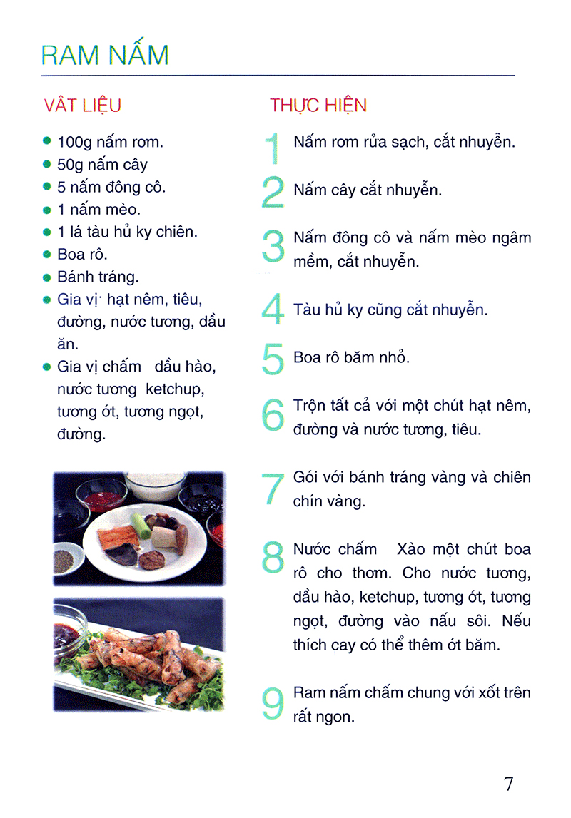 bộ 500 món chay thanh tịnh - tập 7