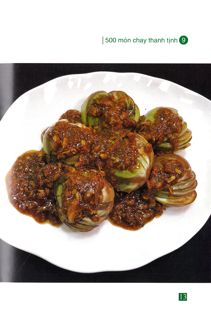 bộ 500 món chay thanh tịnh - tập 9