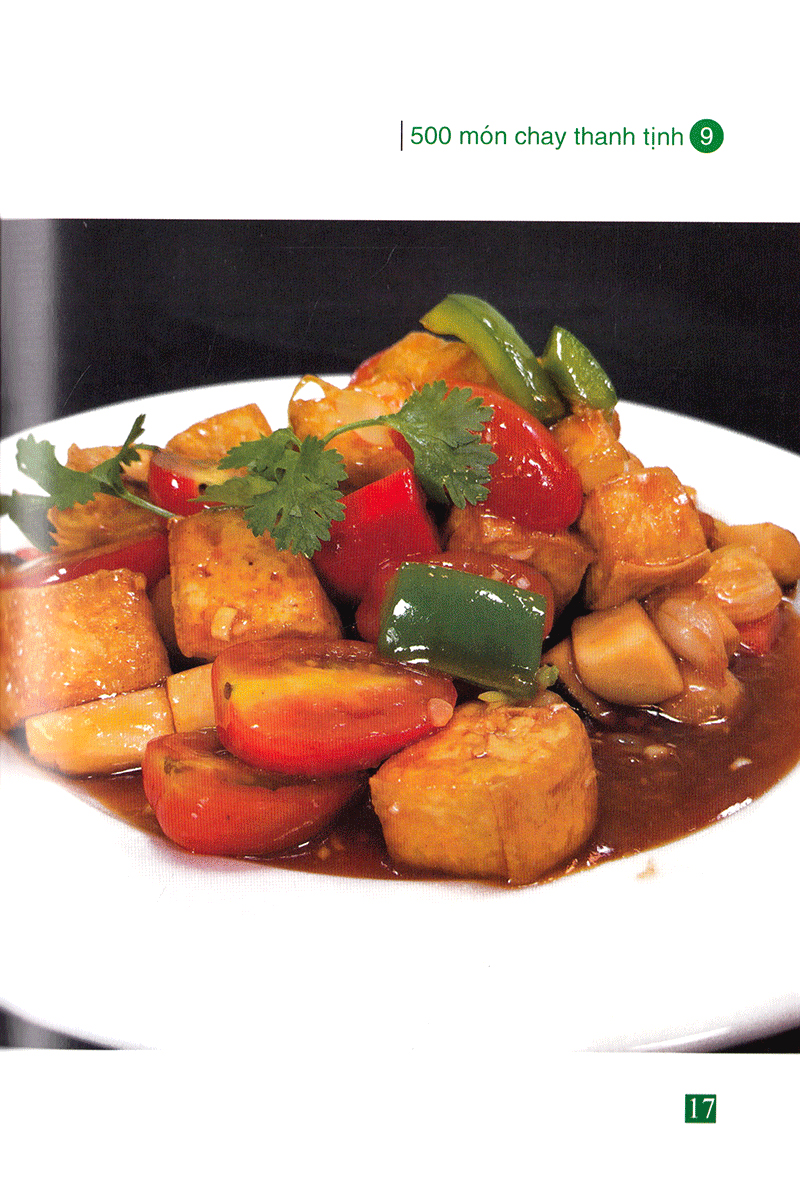 bộ 500 món chay thanh tịnh - tập 9