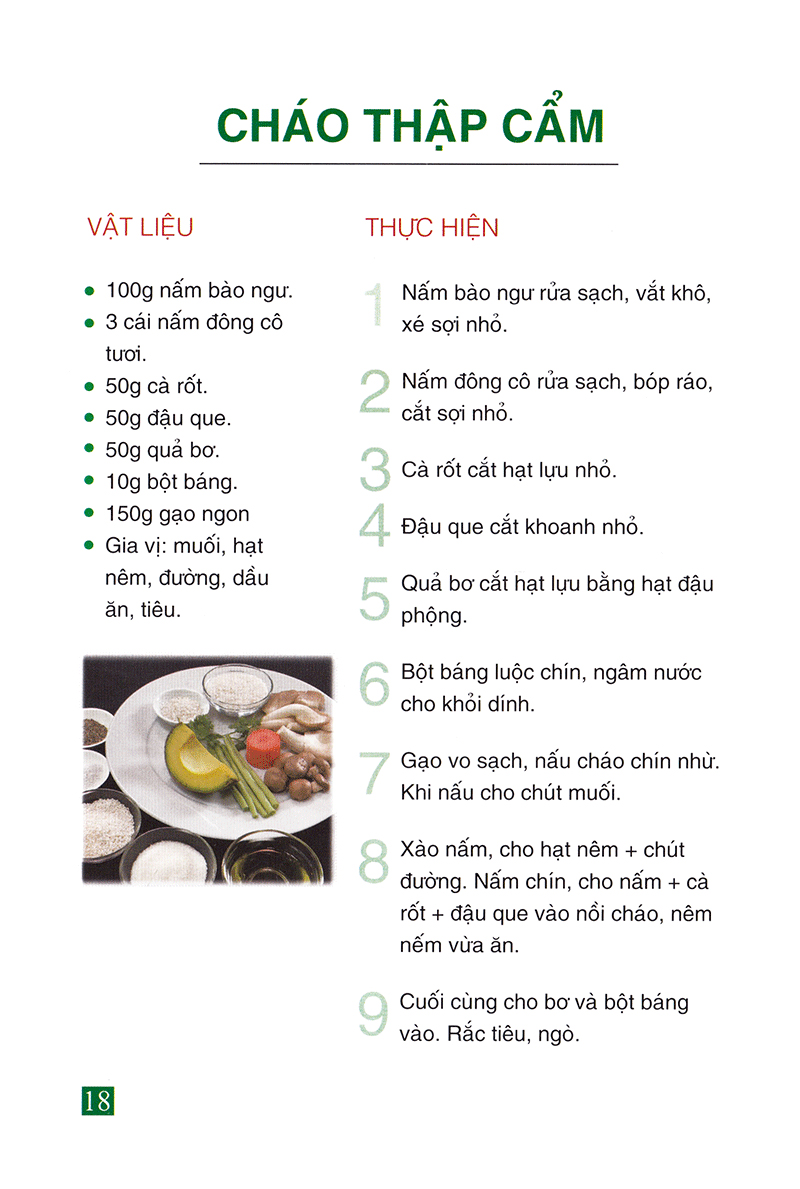 bộ 500 món chay thanh tịnh - tập 9