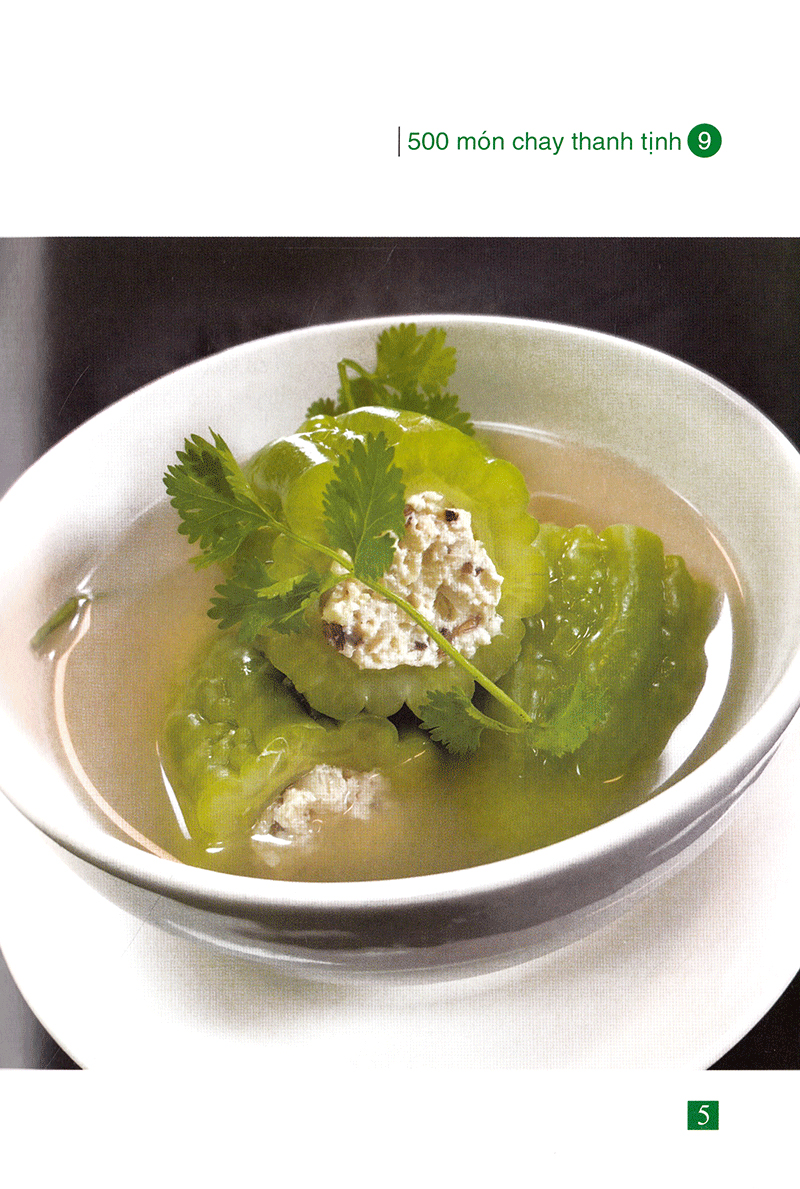 bộ 500 món chay thanh tịnh - tập 9