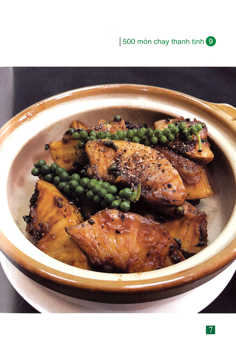 bộ 500 món chay thanh tịnh - tập 9
