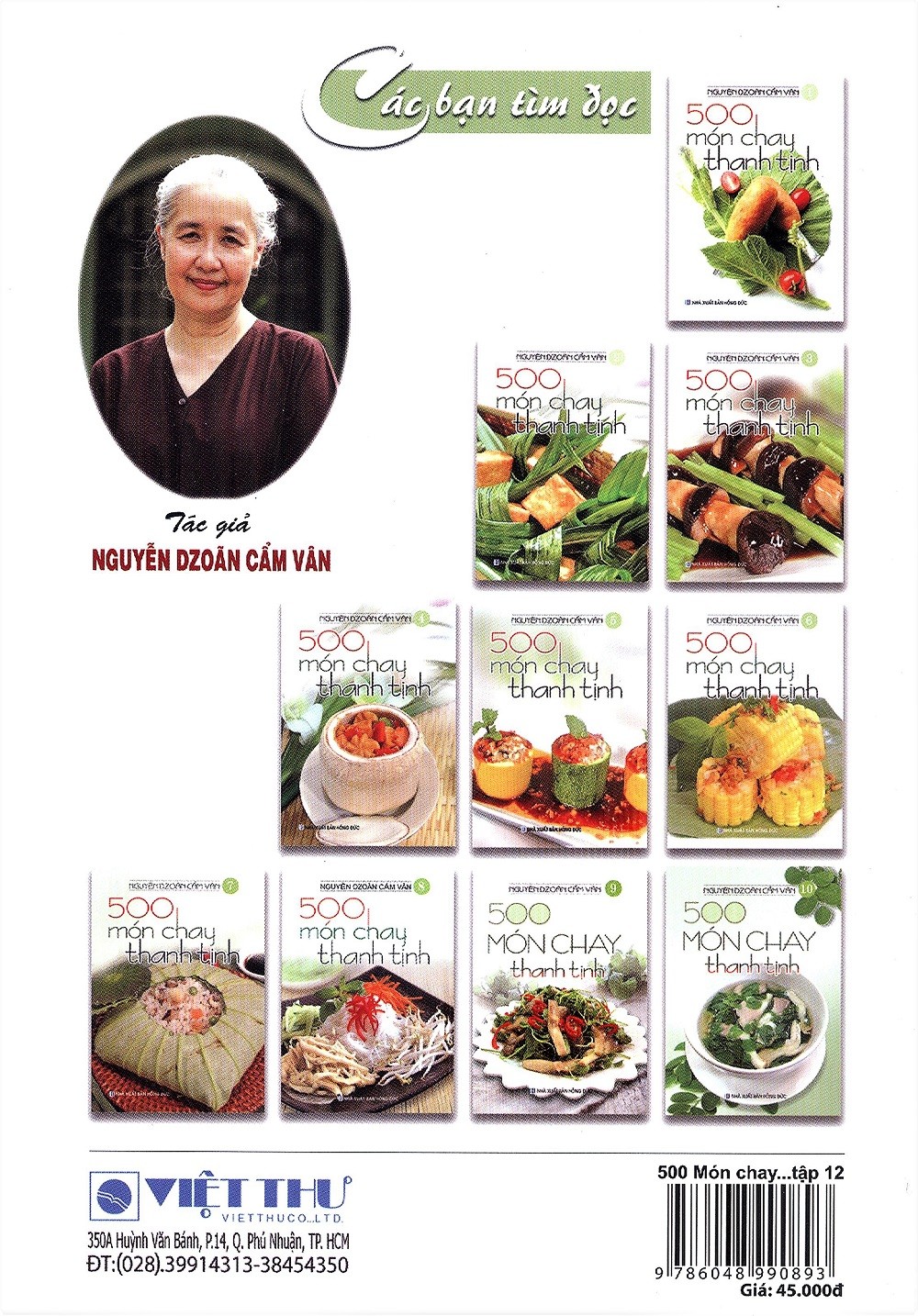 bộ 501 món chay thanh tịnh - tập 12