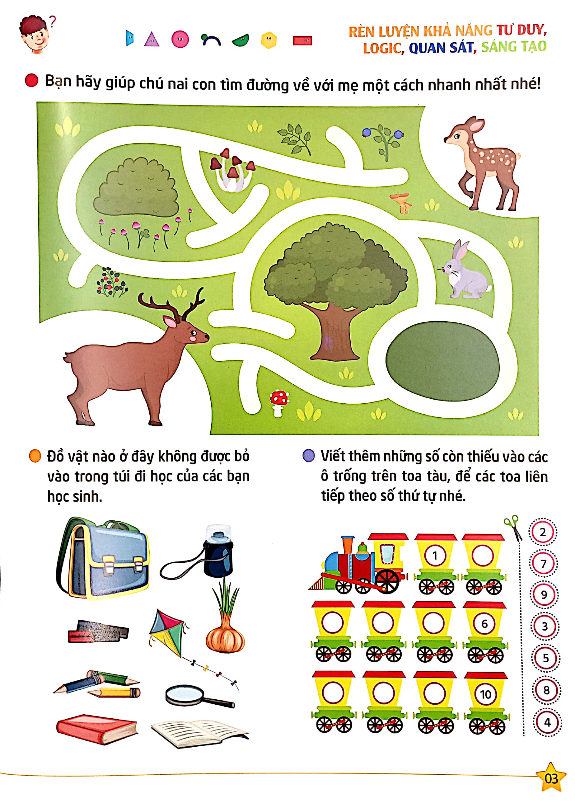 bộ 668 câu hỏi phát triển trí thông minh cho trẻ - tập 3