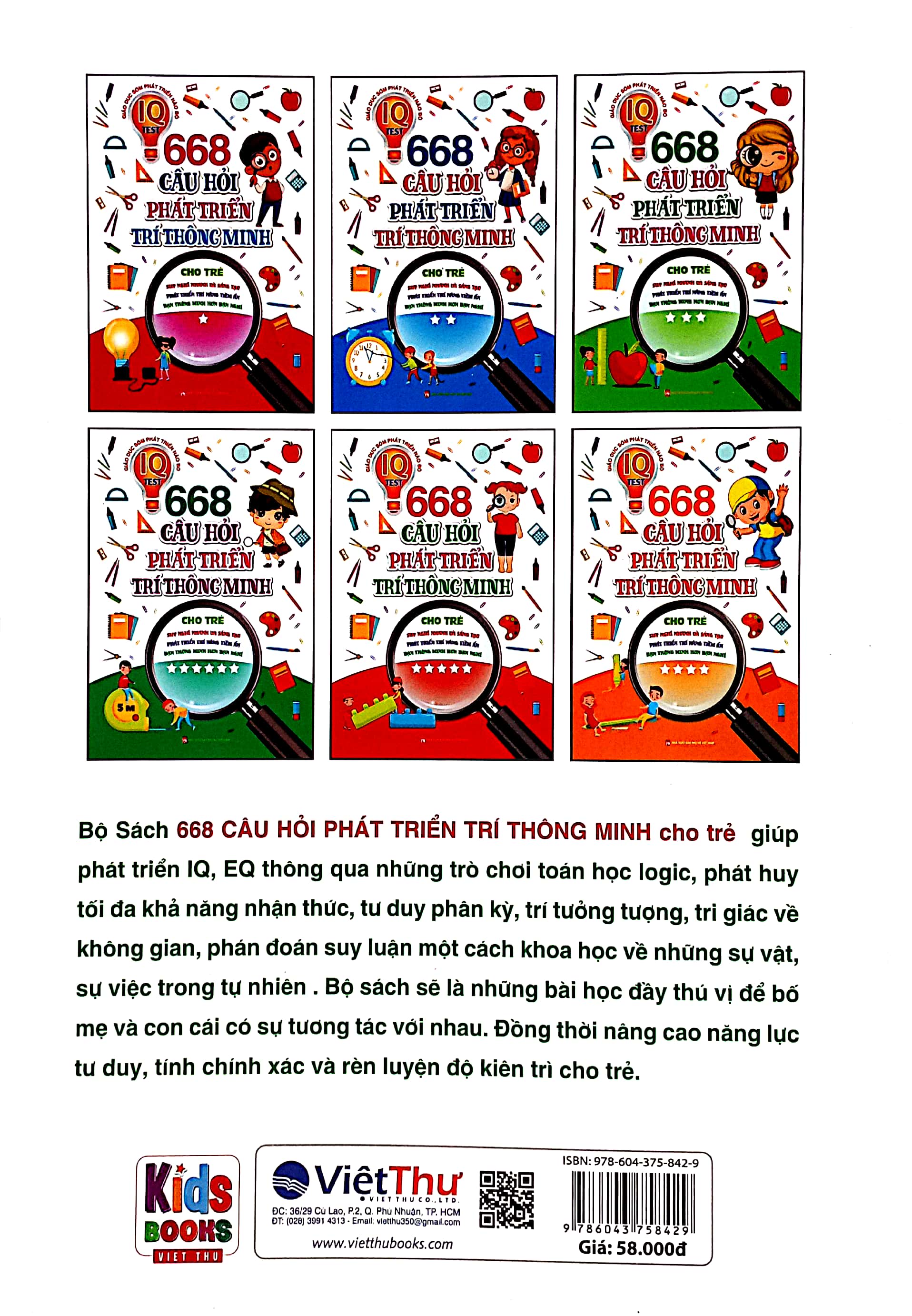 bộ 668 câu hỏi phát triển trí thông minh cho trẻ - tập 3