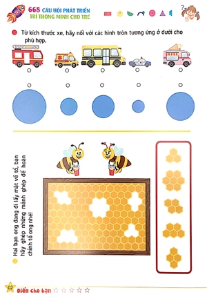 bộ 668 câu hỏi phát triển trí thông minh cho trẻ - tập 4
