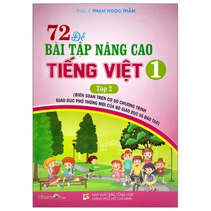 bộ 72 đề bài tập nâng cao tiếng việt lớp 1 - tập 2
