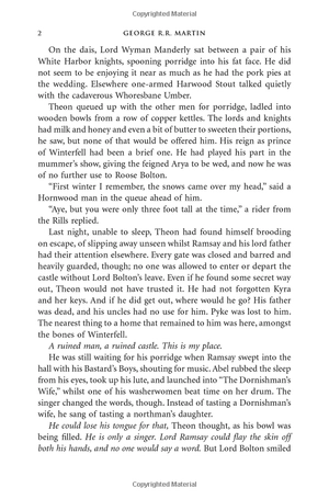 bộ a dance with dragons: part 2 after the feast