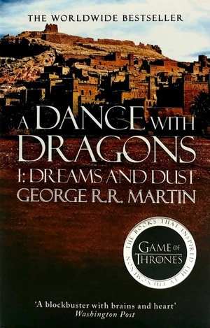 bộ a song of ice and fire 5: a dance with dragons - part 1: dreams and dust (landscape cover) (paperback)