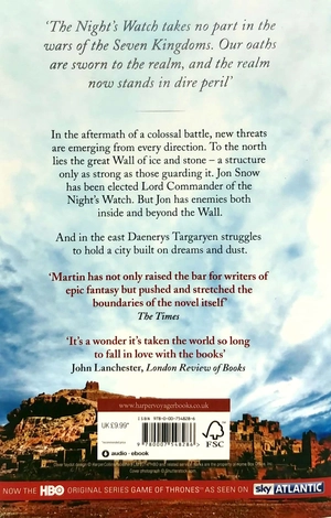 bộ a song of ice and fire 5: a dance with dragons - part 1: dreams and dust (landscape cover) (paperback)