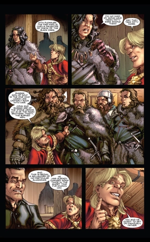 bộ a song of ice and fire book 4: graphic novel vol.4: a game of thrones