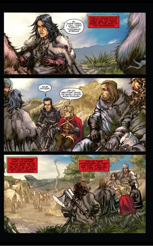 bộ a song of ice and fire book 4: graphic novel vol.4: a game of thrones