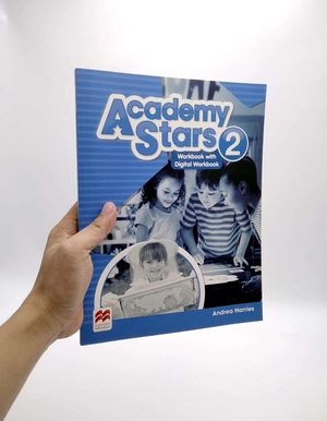 bộ academy stars 2 workbook with digital workbook