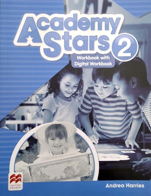 bộ academy stars 2 workbook with digital workbook